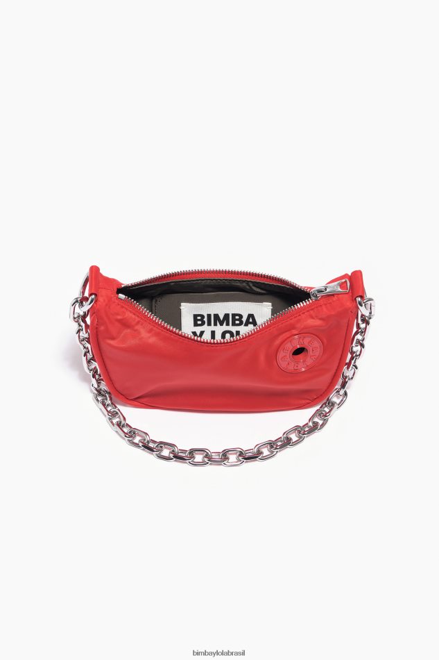 acessórios Bimba Y Lola bolsa de lua de náilon vermelho P28JFH103