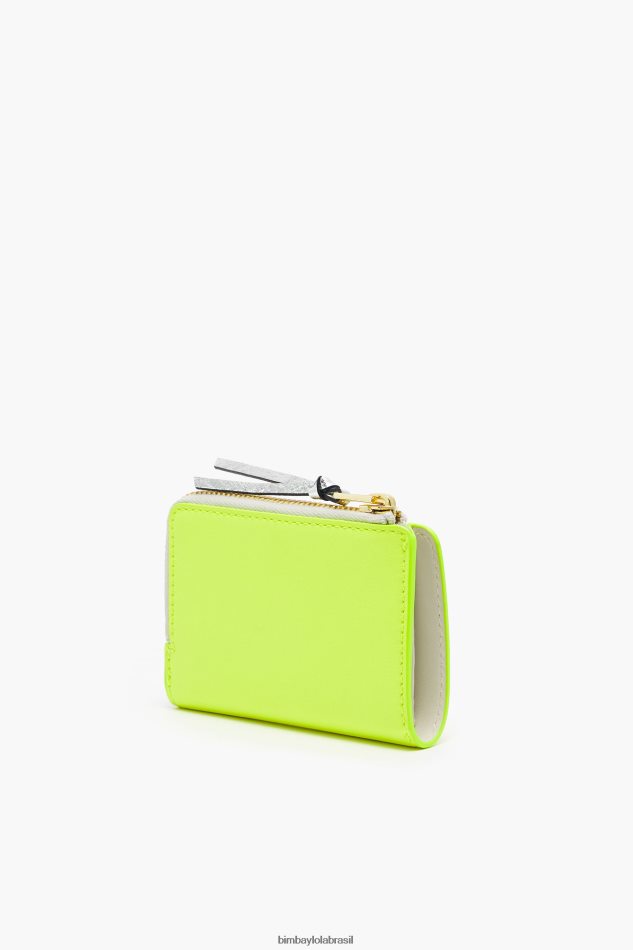 acessórios Bimba Y Lola Bolsa de couro Neon amarelo P28JFH1035