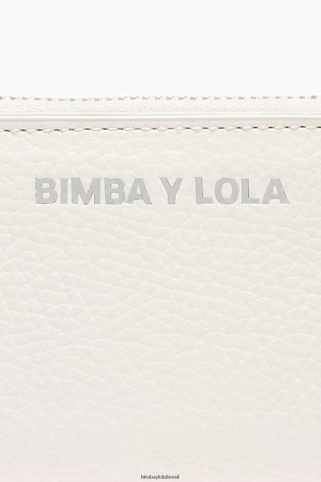 acessórios Bimba Y Lola Bolsa de couro branco P28JFH1046