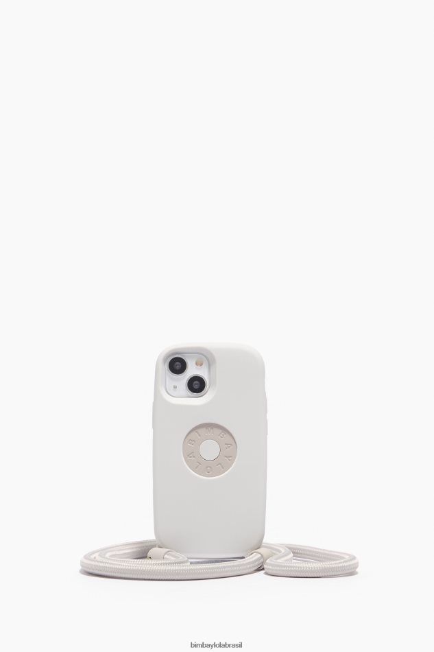 Bimba Y Lola Taupe Logo Silicone AirPods Case